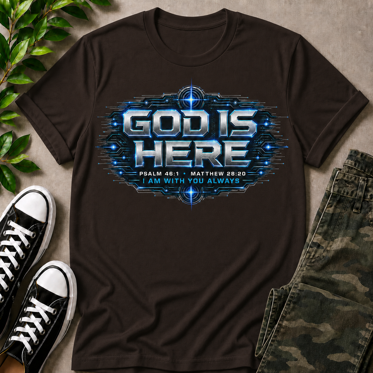 God Is Here T-Shirt