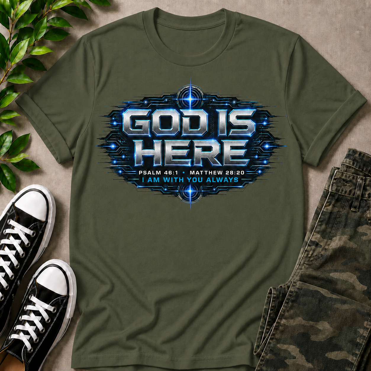 God Is Here T-Shirt