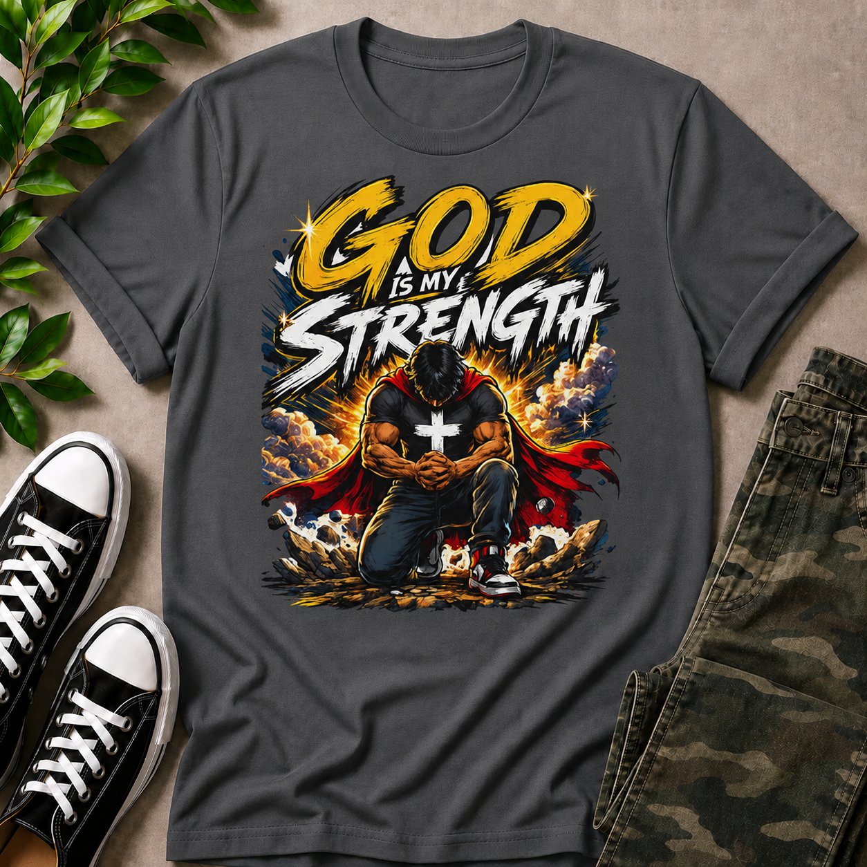 God Is My Strength T-Shirt