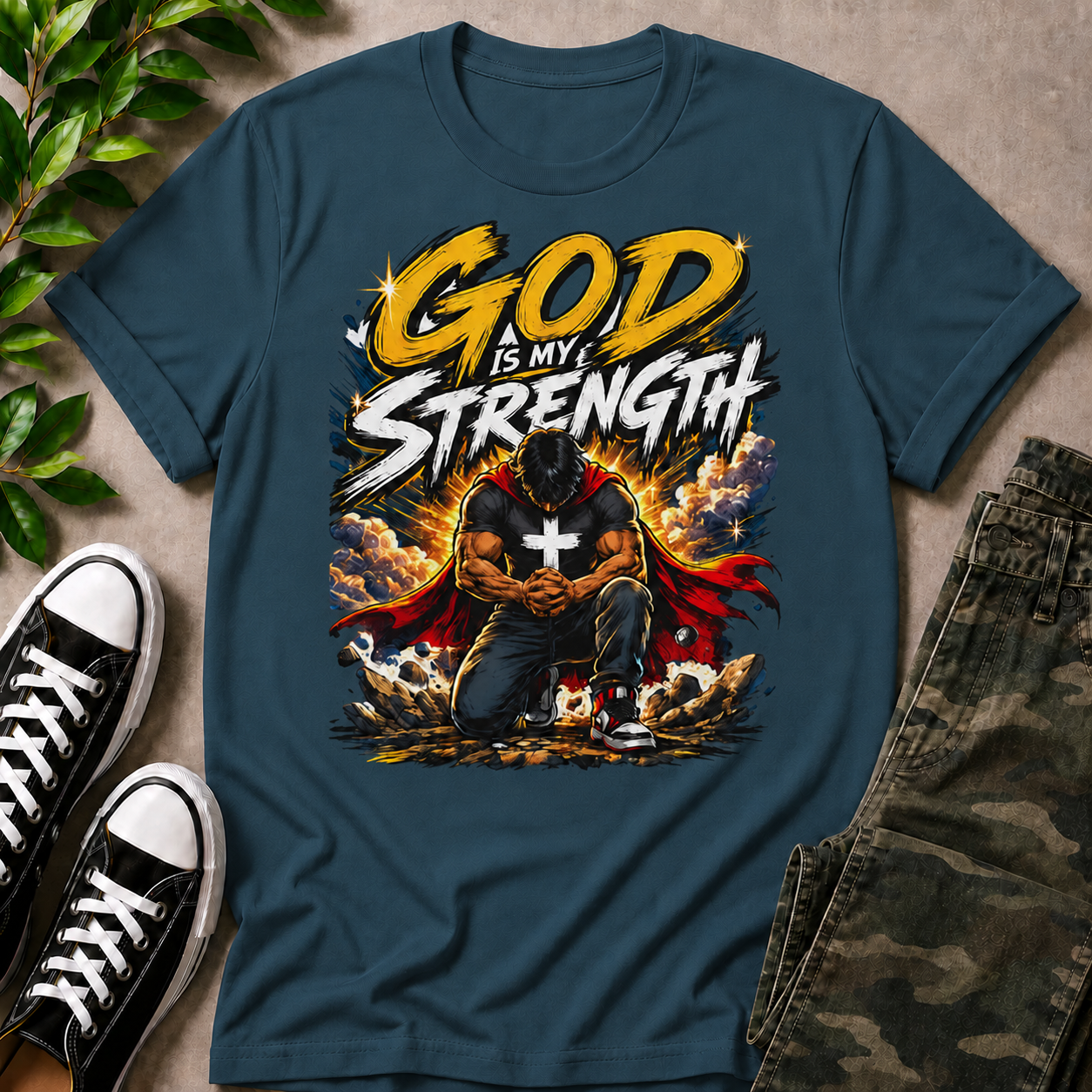 God Is My Strength T-Shirt