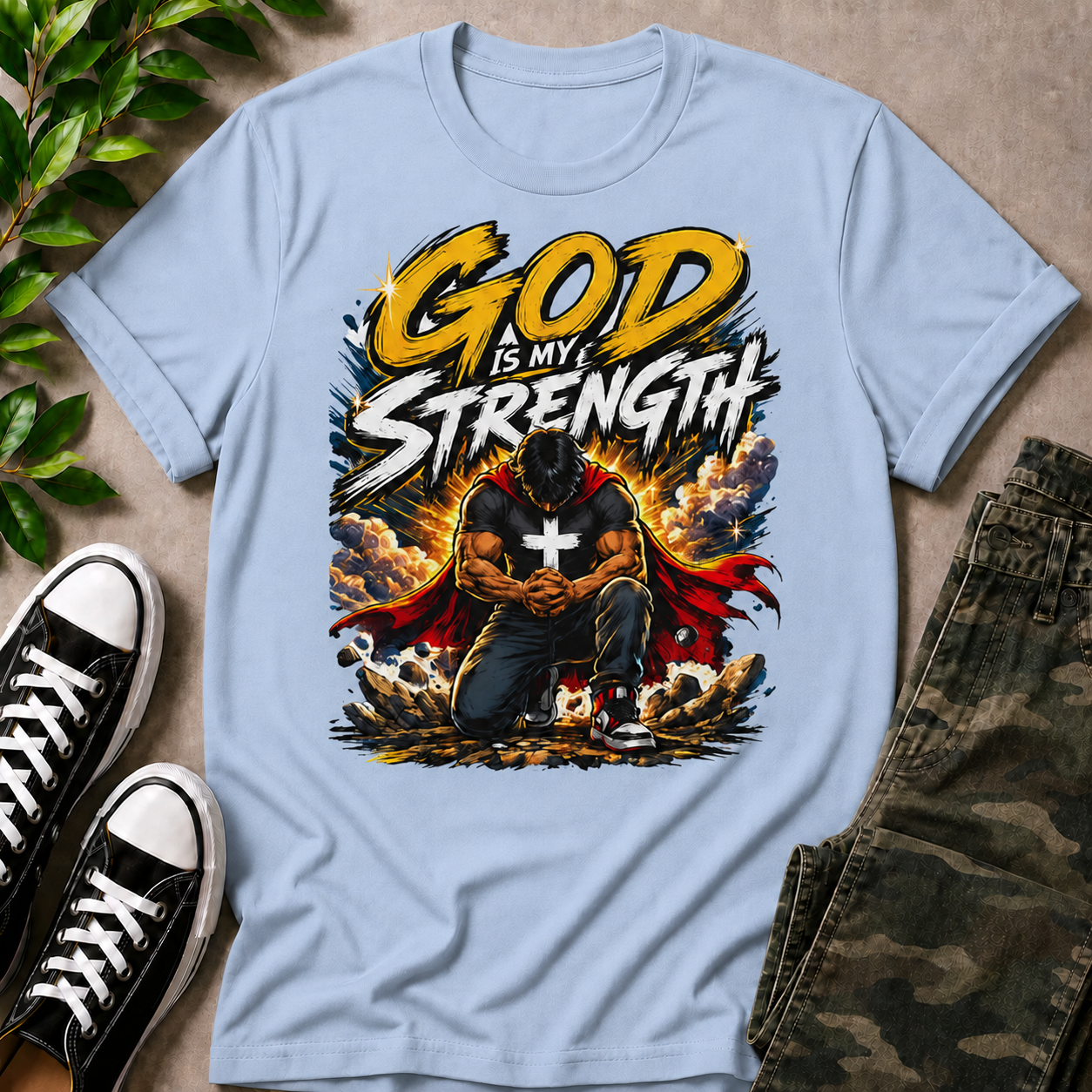 God Is My Strength T-Shirt