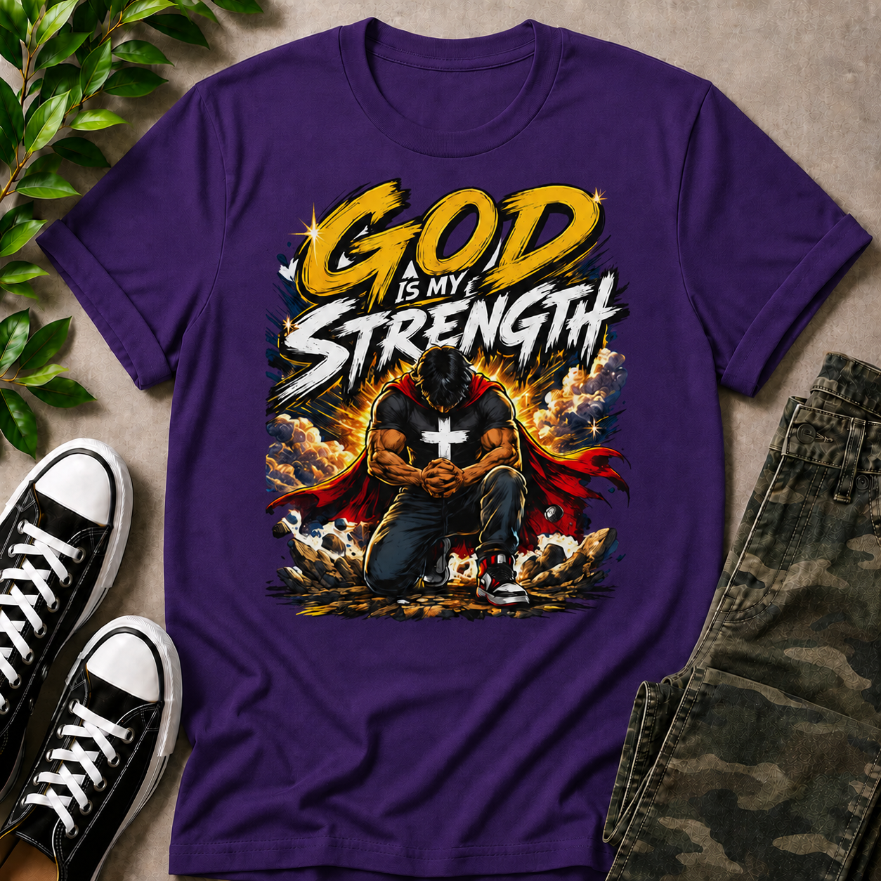 God Is My Strength T-Shirt