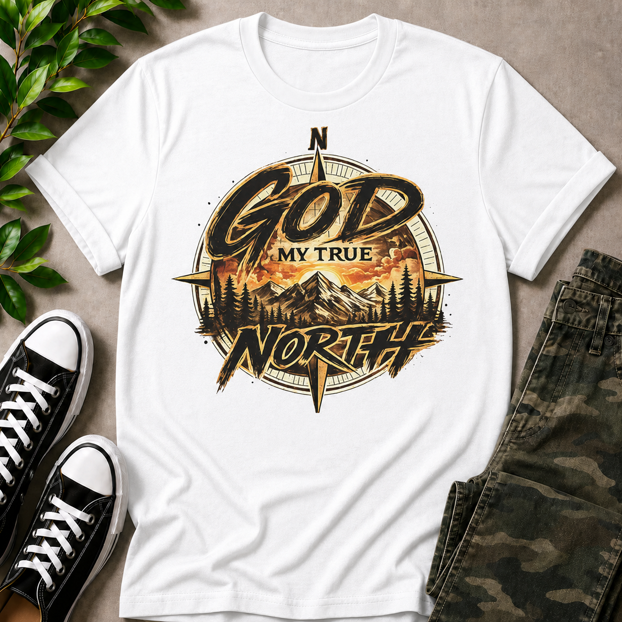 God My True North T-Shirt