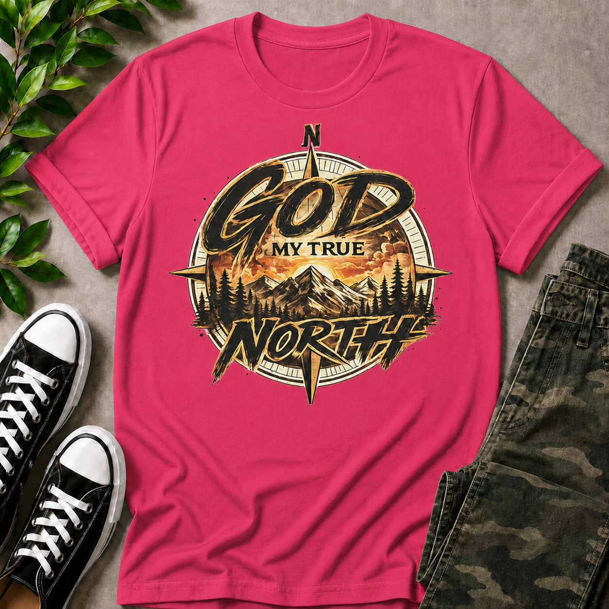 God My True North T-Shirt