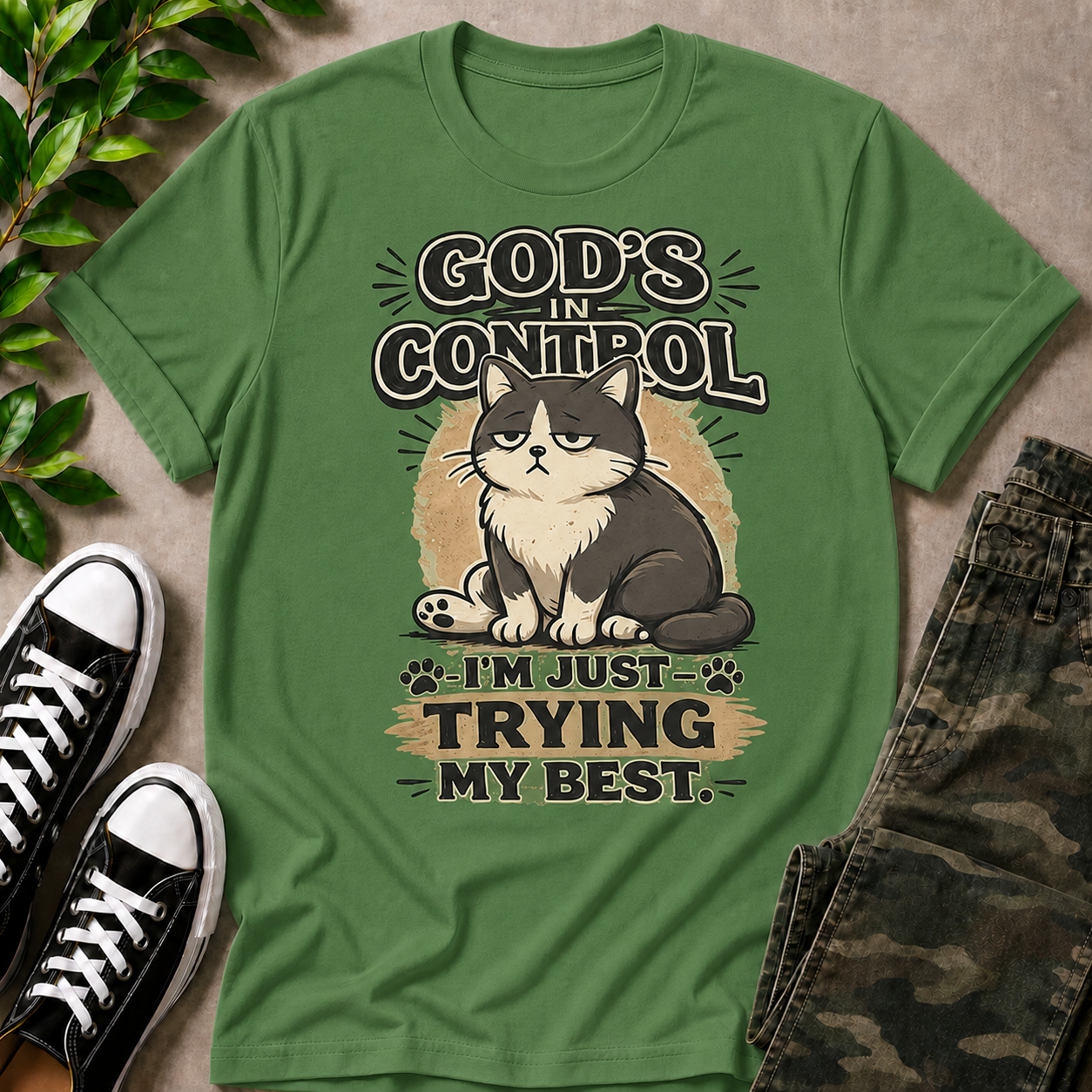 God's in Control T-Shirt