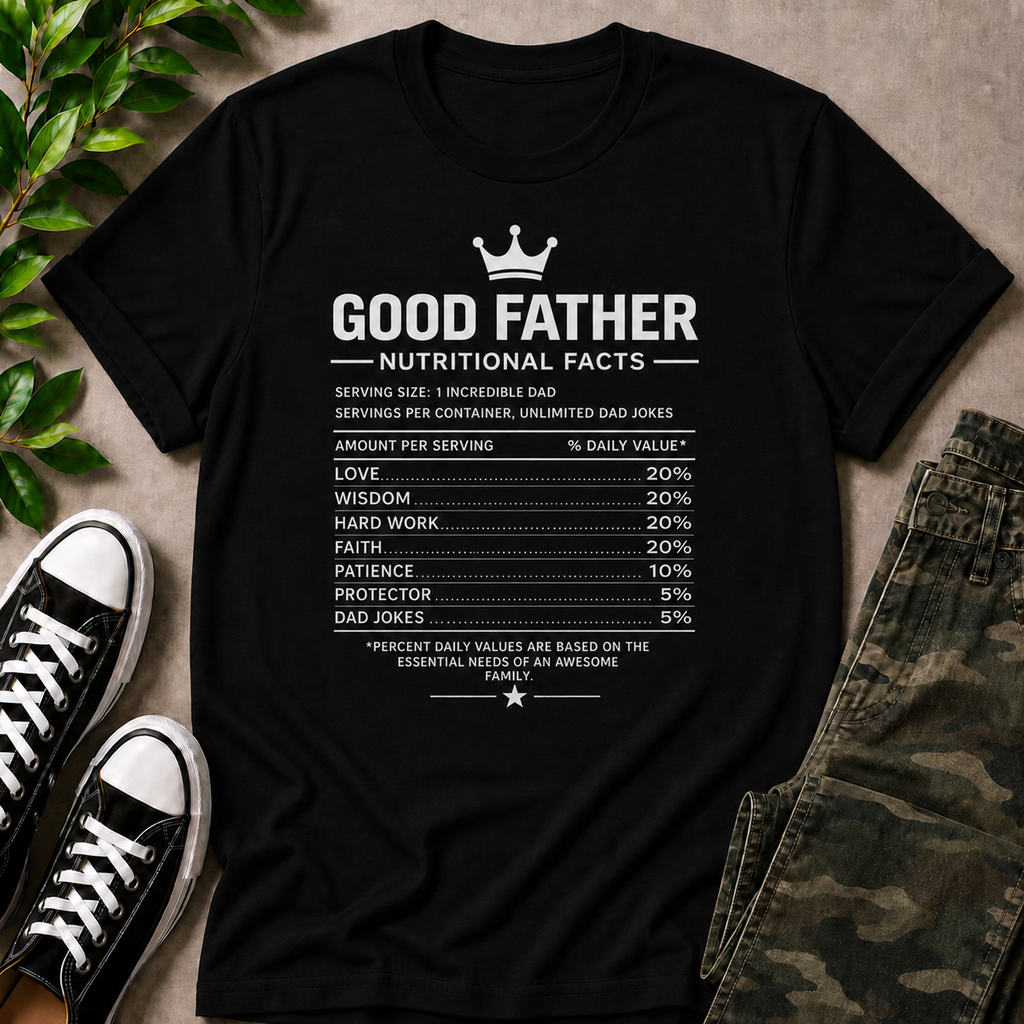 Good Father Nutritional Facts T-Shirt