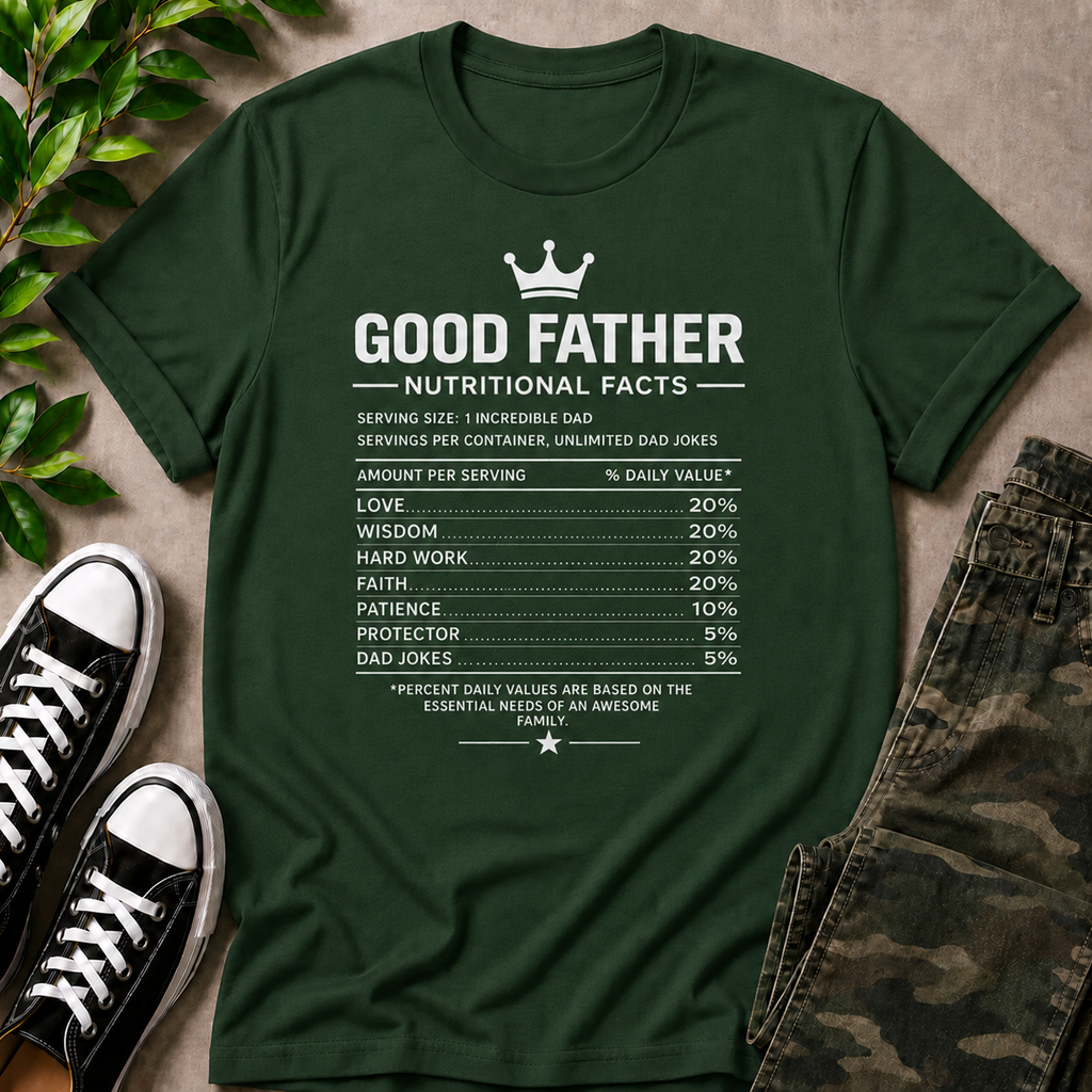 Good Father Nutritional Facts T-Shirt
