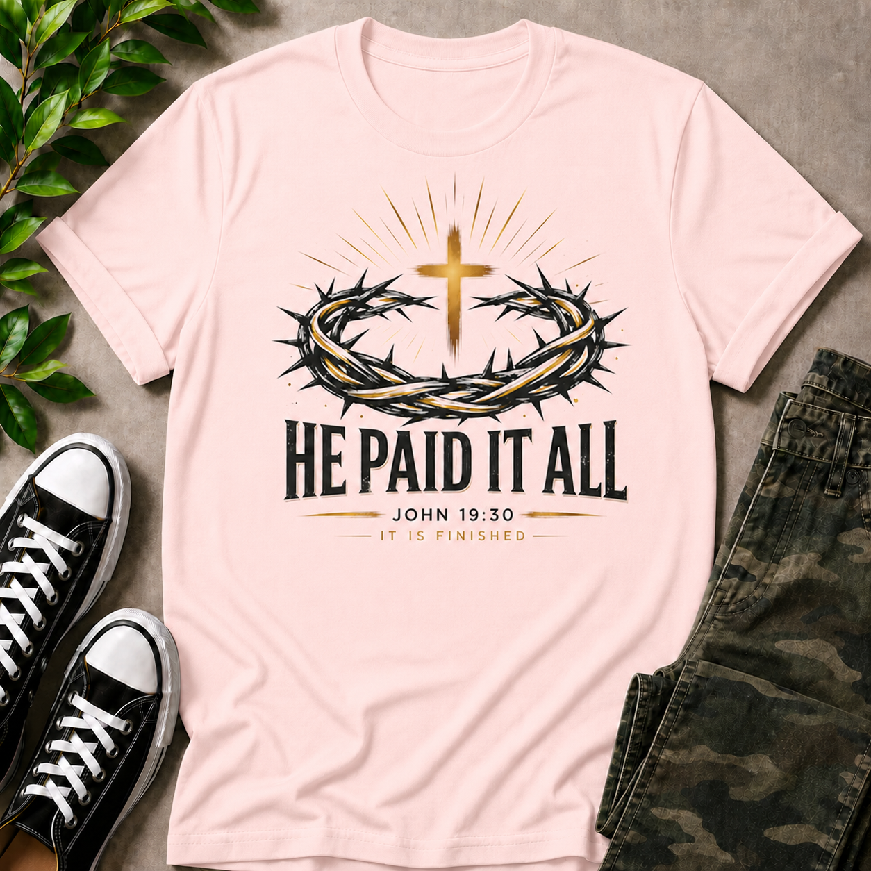 He Paid It All T-Shirt