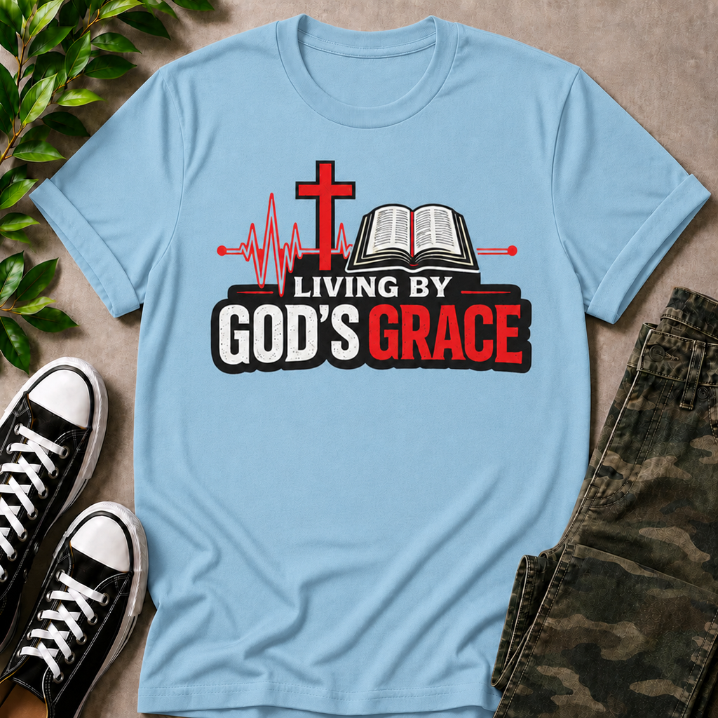 Living by God's Grace T-Shirt