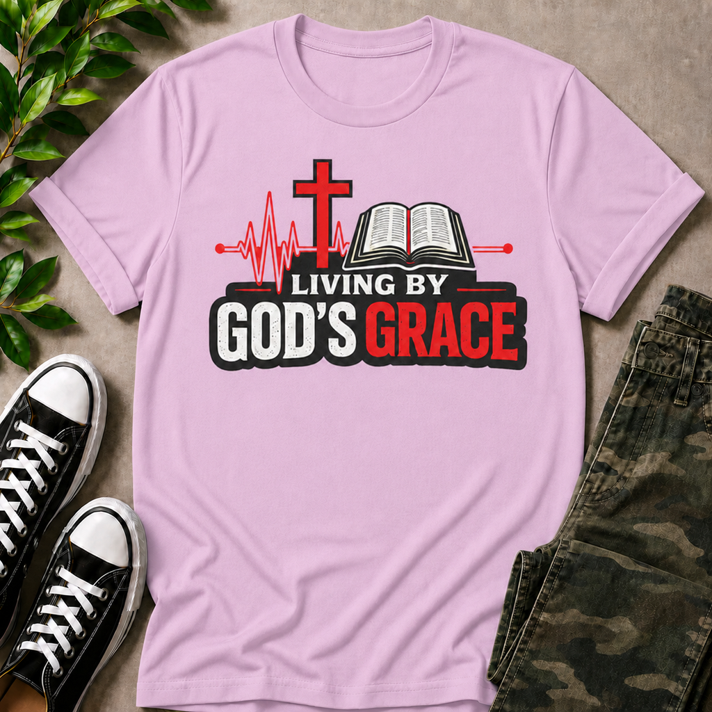 Living by God's Grace T-Shirt