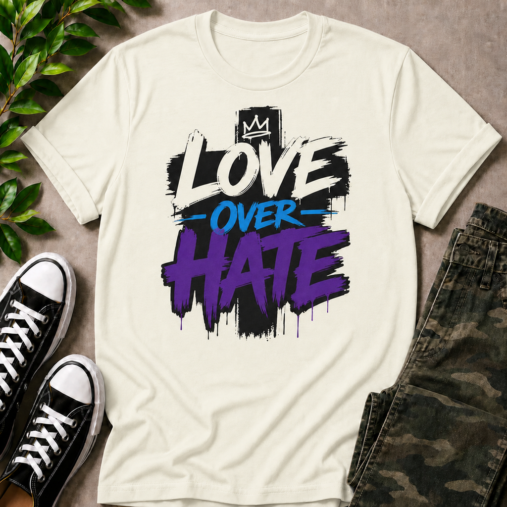 Love Over Hate T-Shirt
