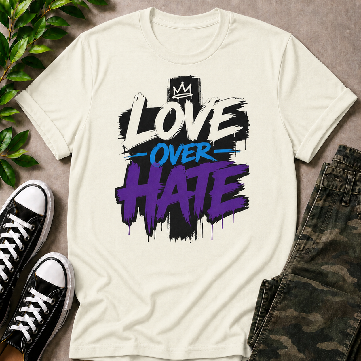 Love Over Hate T-Shirt