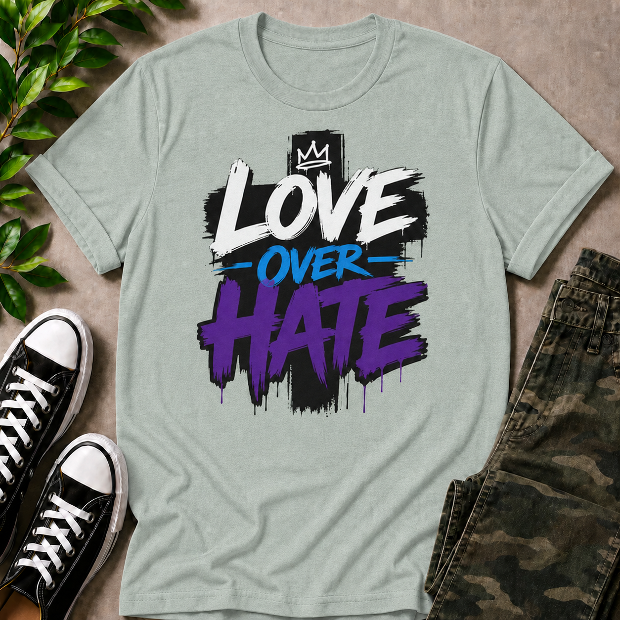 Love Over Hate T-Shirt
