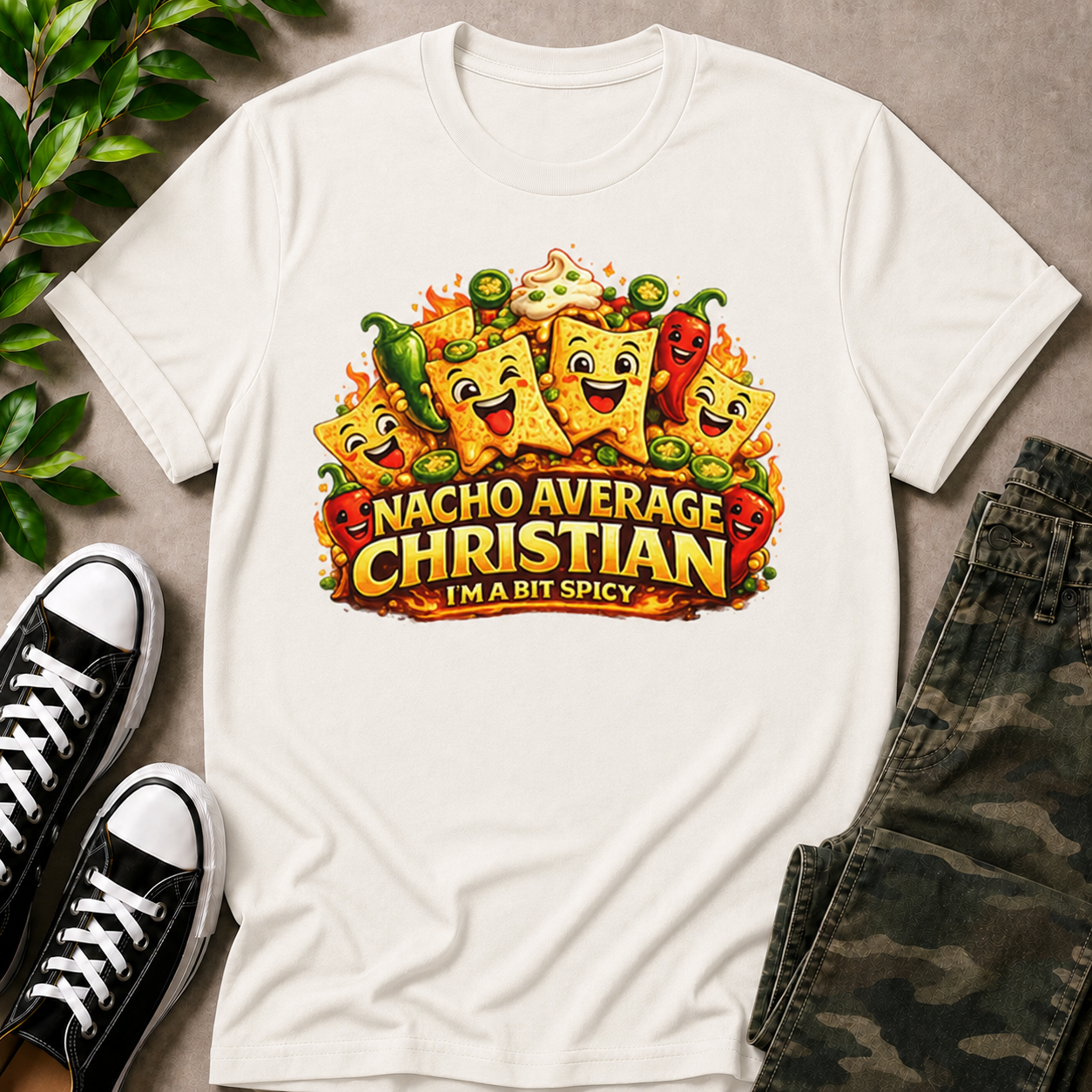 Nacho Average Christian T-Shirt