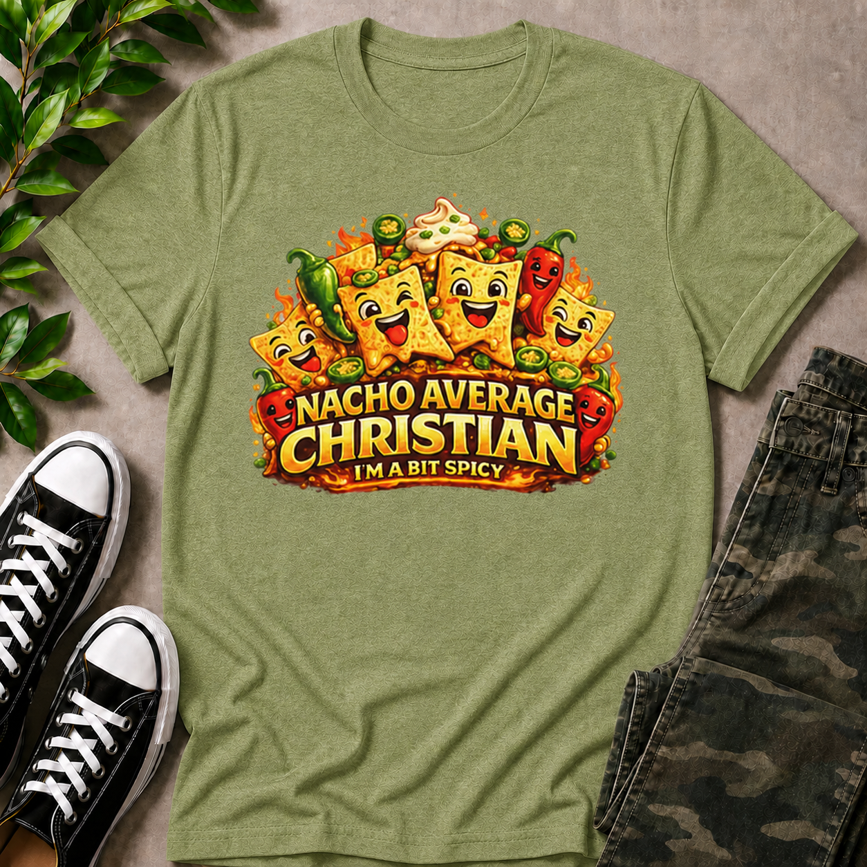 Nacho Average Christian T-Shirt