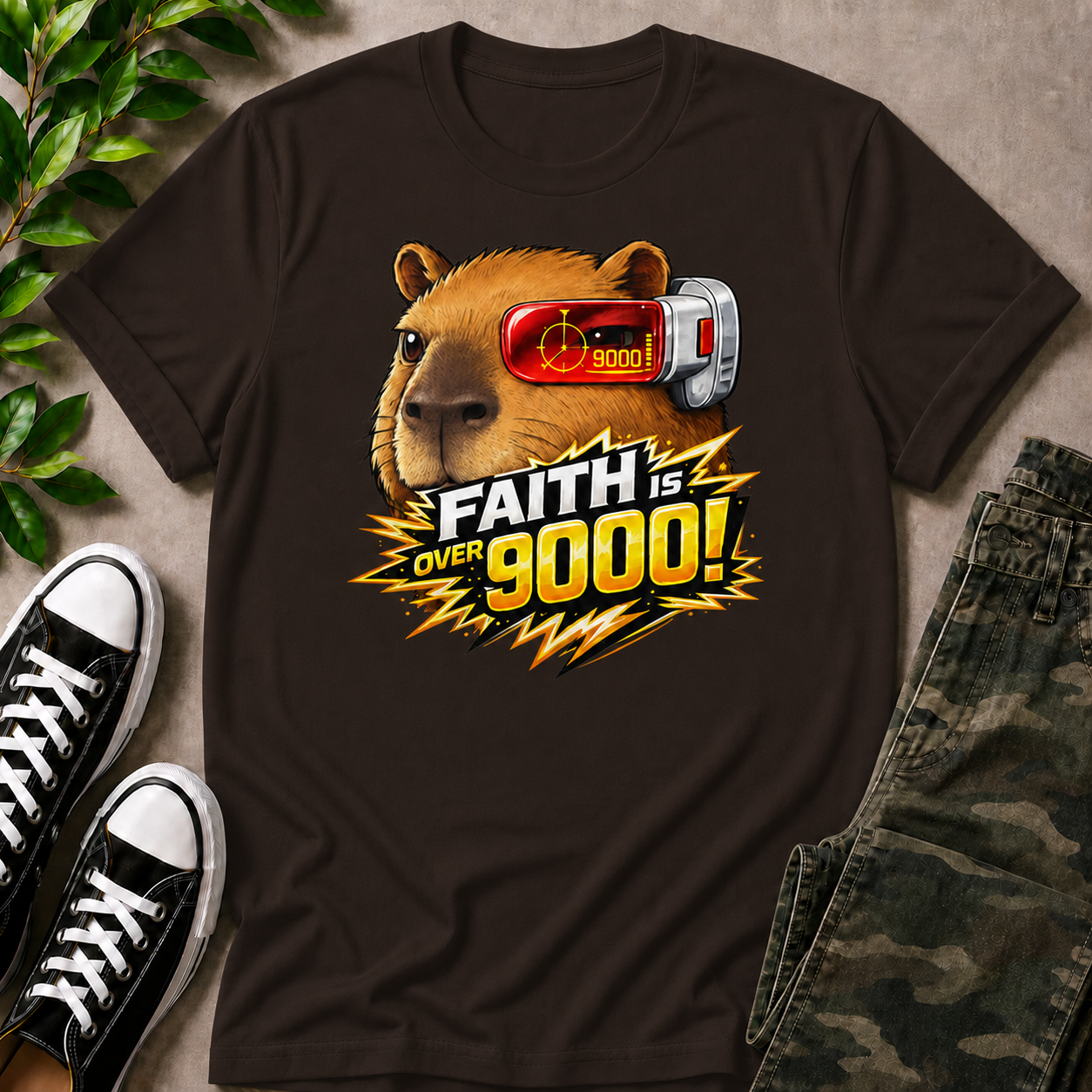 Over 9000 Faith T-Shirt