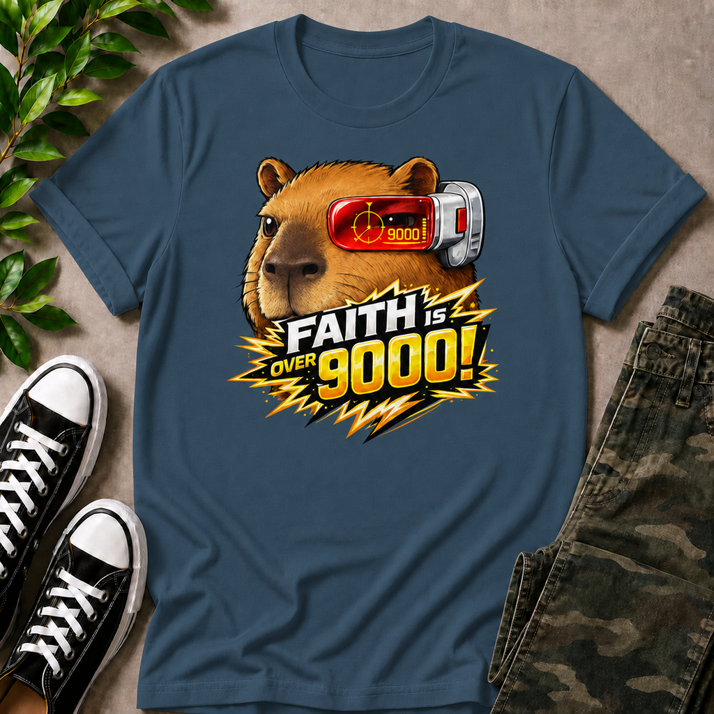 Over 9000 Faith T-Shirt