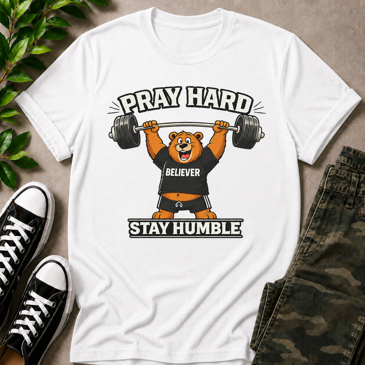 Pray Hard Stay Humble T-Shirt