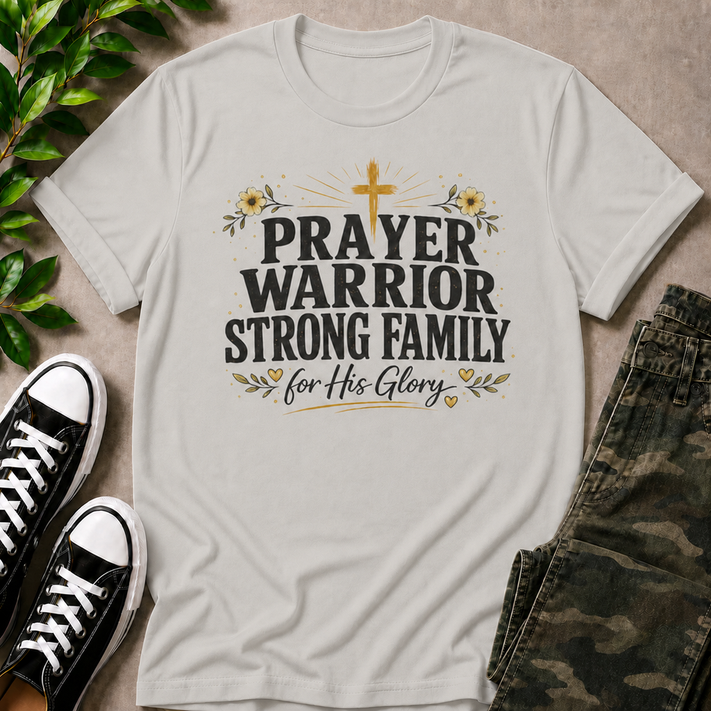 Prayer Warrior Strong Family T-Shirt