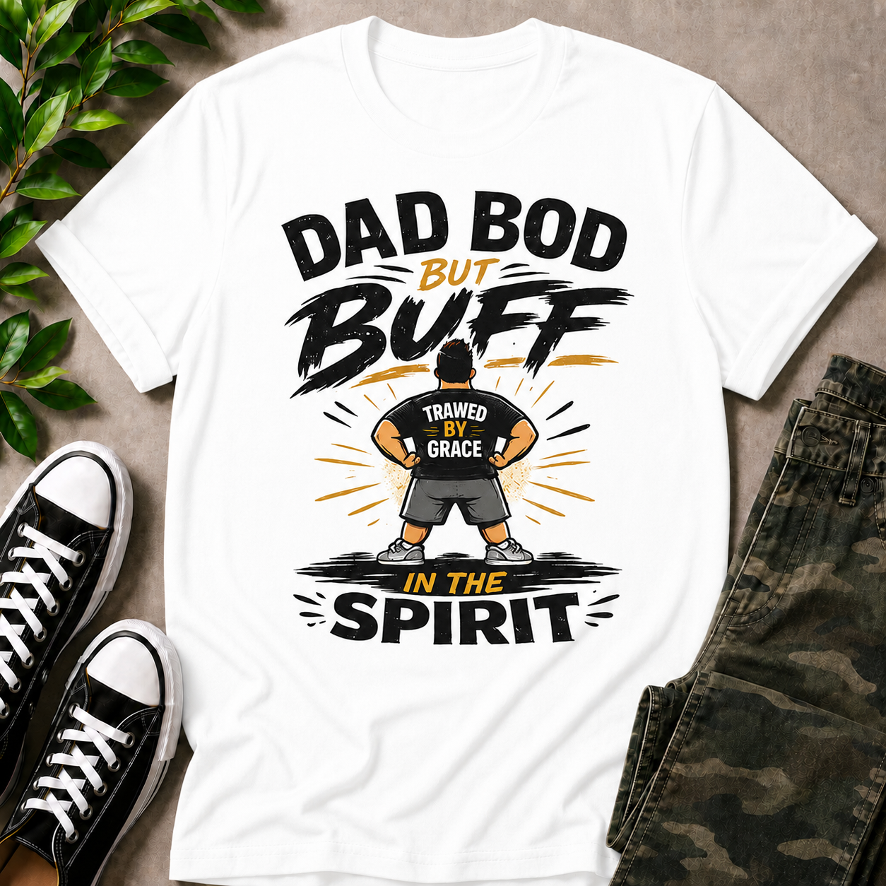 Dad Bod But Buff Spirit T-Shirt