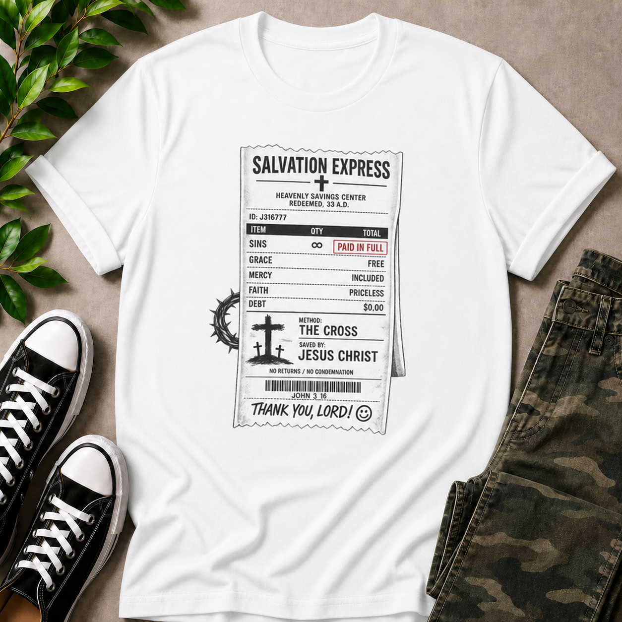 He Paid It All T-Shirt
