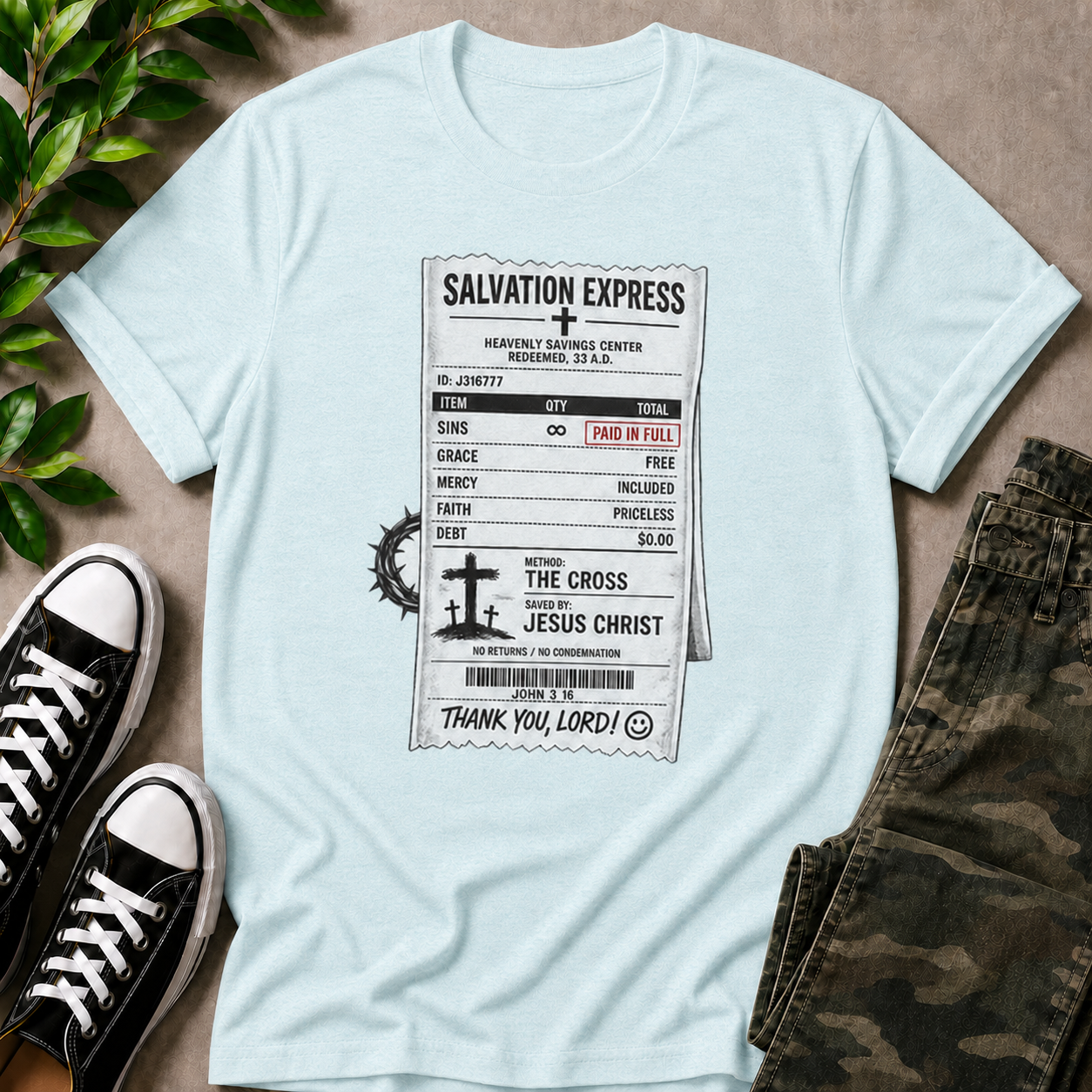 He Paid It All T-Shirt