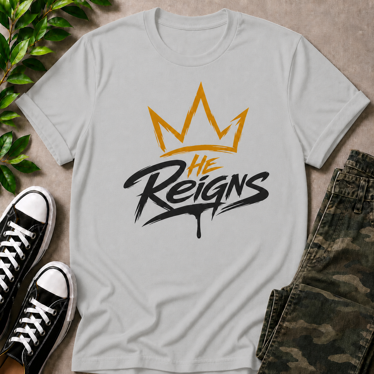 He Reigns T-Shirt