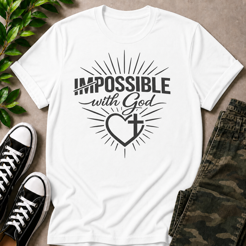 Impossible Is Possible with God T-Shirt