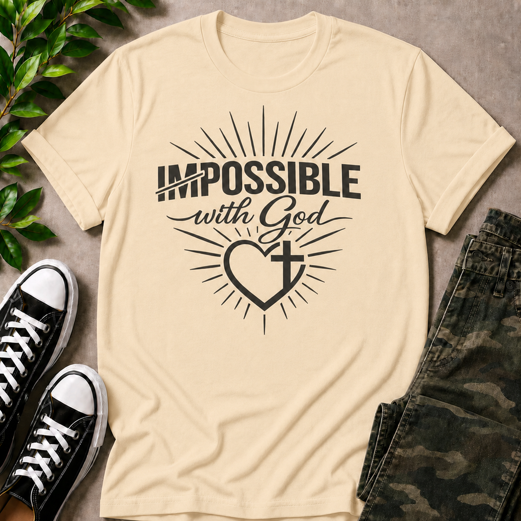 Impossible Is Possible with God T-Shirt