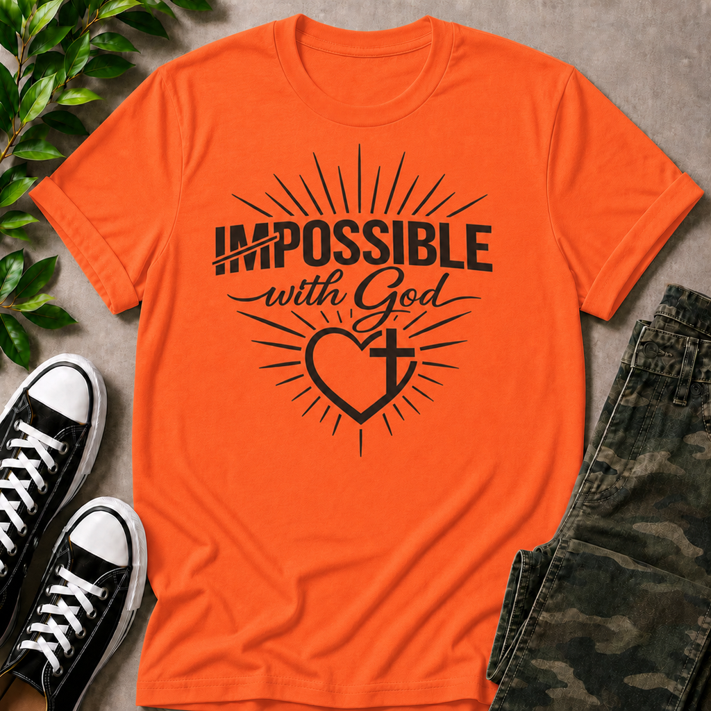 Impossible Is Possible with God T-Shirt
