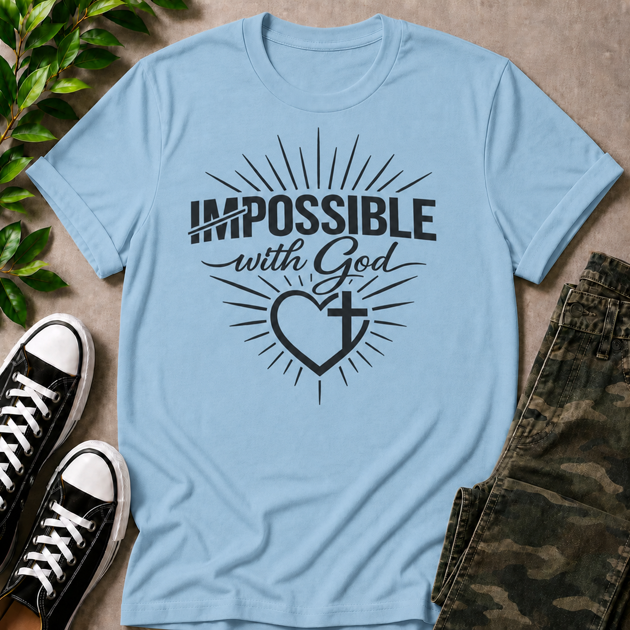 Impossible Is Possible with God T-Shirt