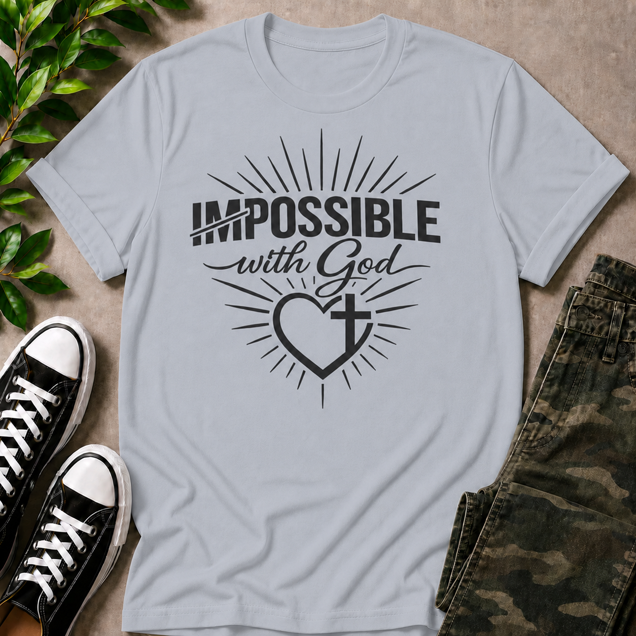 Impossible Is Possible with God T-Shirt