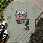 Jesus Is Life Grace Wins T-Shirt