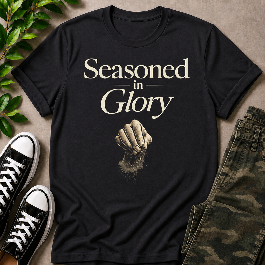 SEASONED IN GLORY T-SHIRT