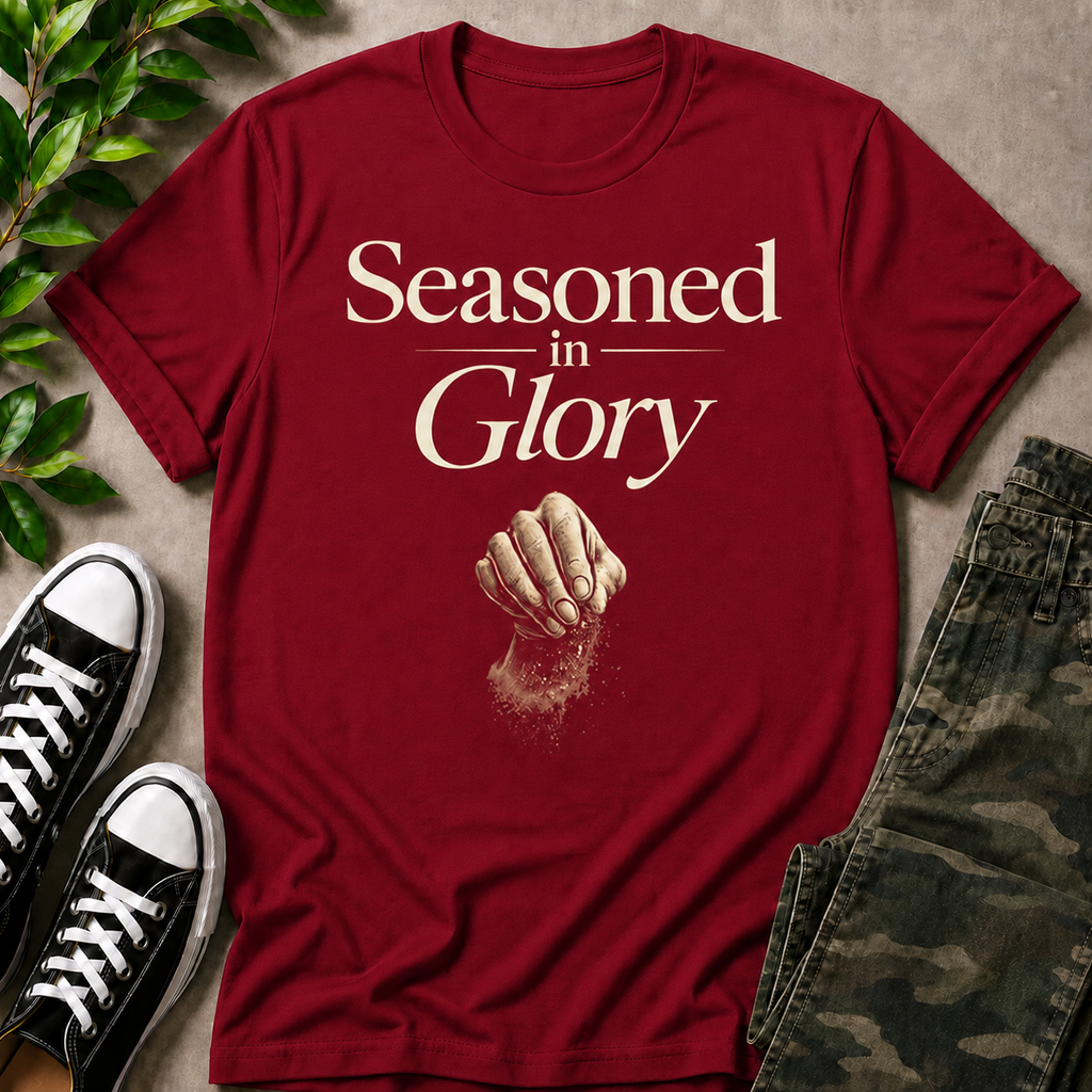 SEASONED IN GLORY T-SHIRT