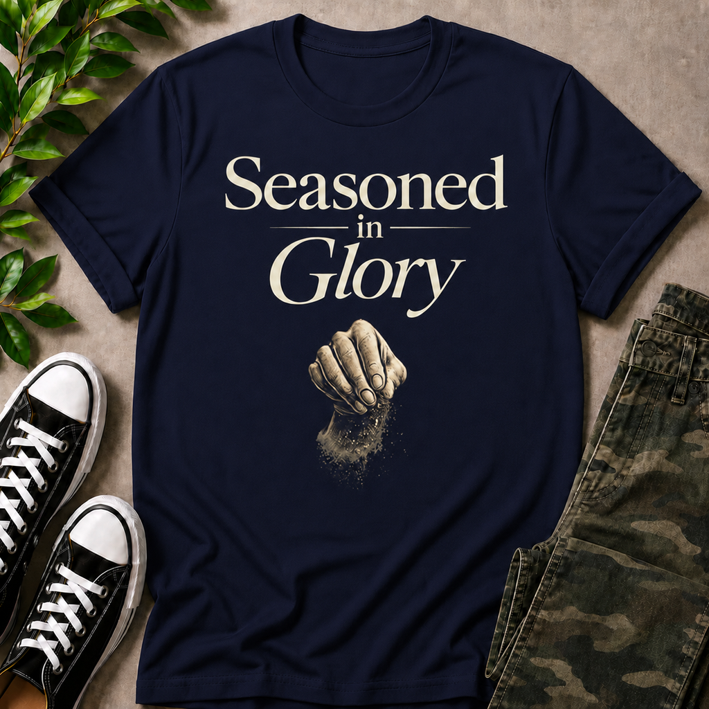 SEASONED IN GLORY T-SHIRT