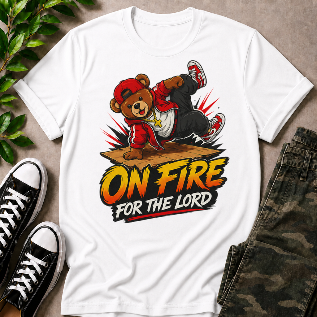 On Fire For The Lord T-Shirt