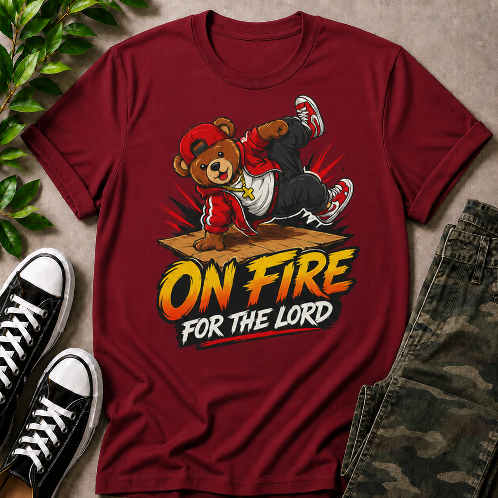 On Fire For The Lord T-Shirt