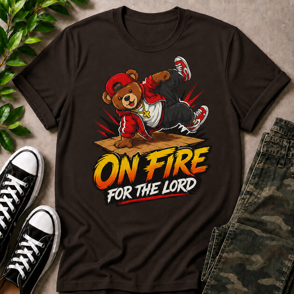 On Fire For The Lord T-Shirt
