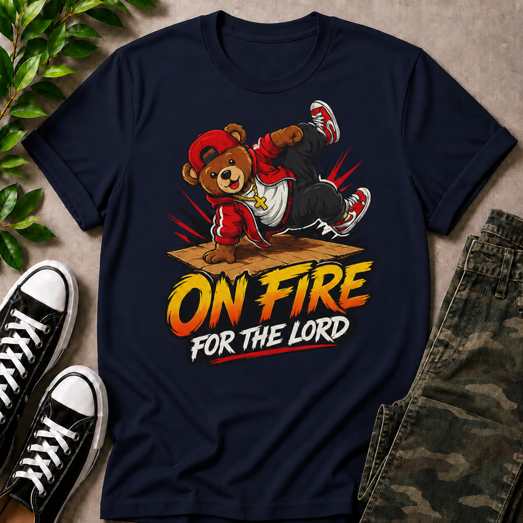 On Fire For The Lord T-Shirt