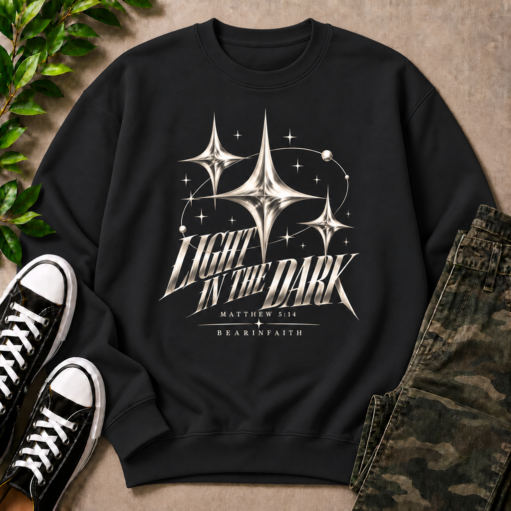 Light in the Dark Graphic Crewneck