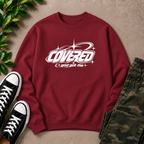 Retro Covered Crewneck
