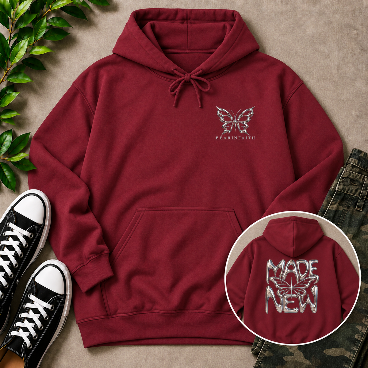 Butterfly 'Made New' Hoodie