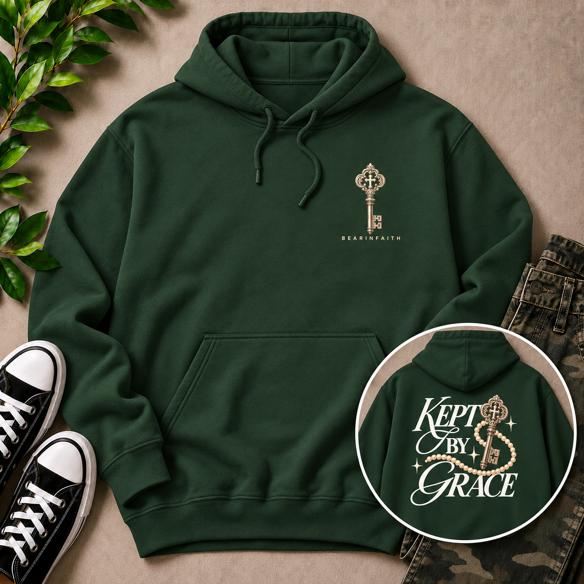 Kept By Grace Hoodie