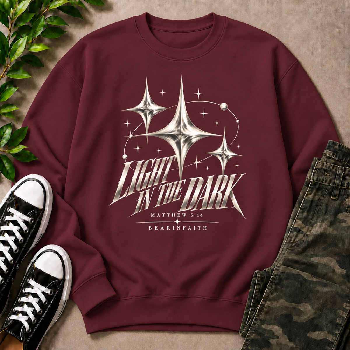 Light in the Dark Graphic Crewneck