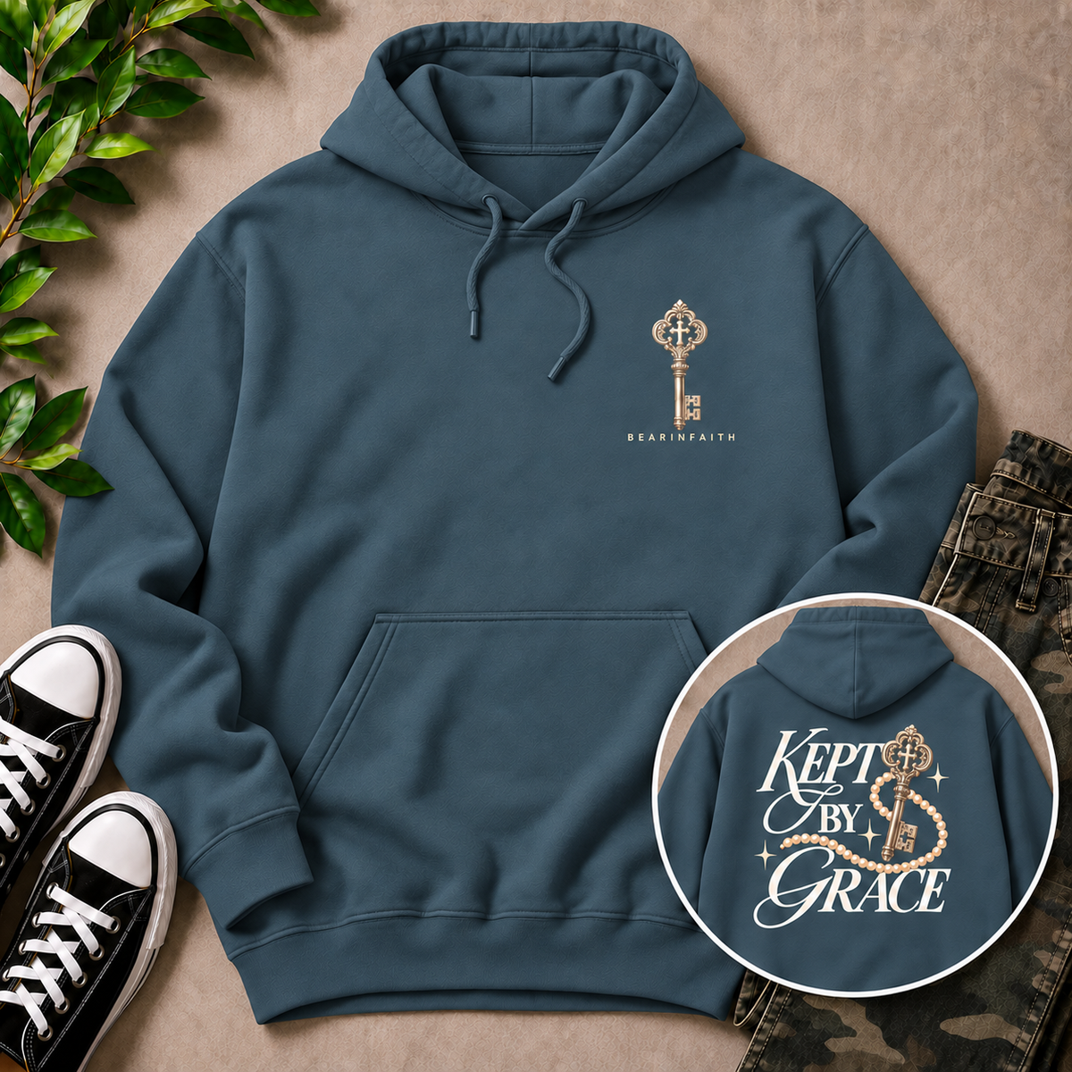 Kept By Grace Hoodie