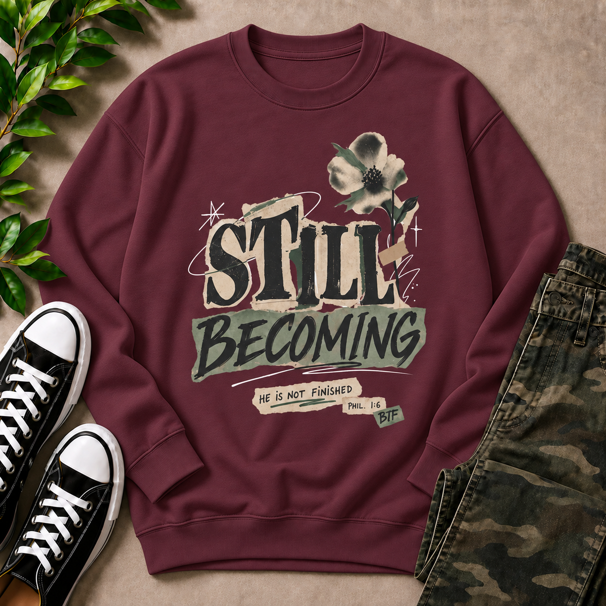 Still Becoming Crewneck