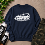 Retro Covered Crewneck