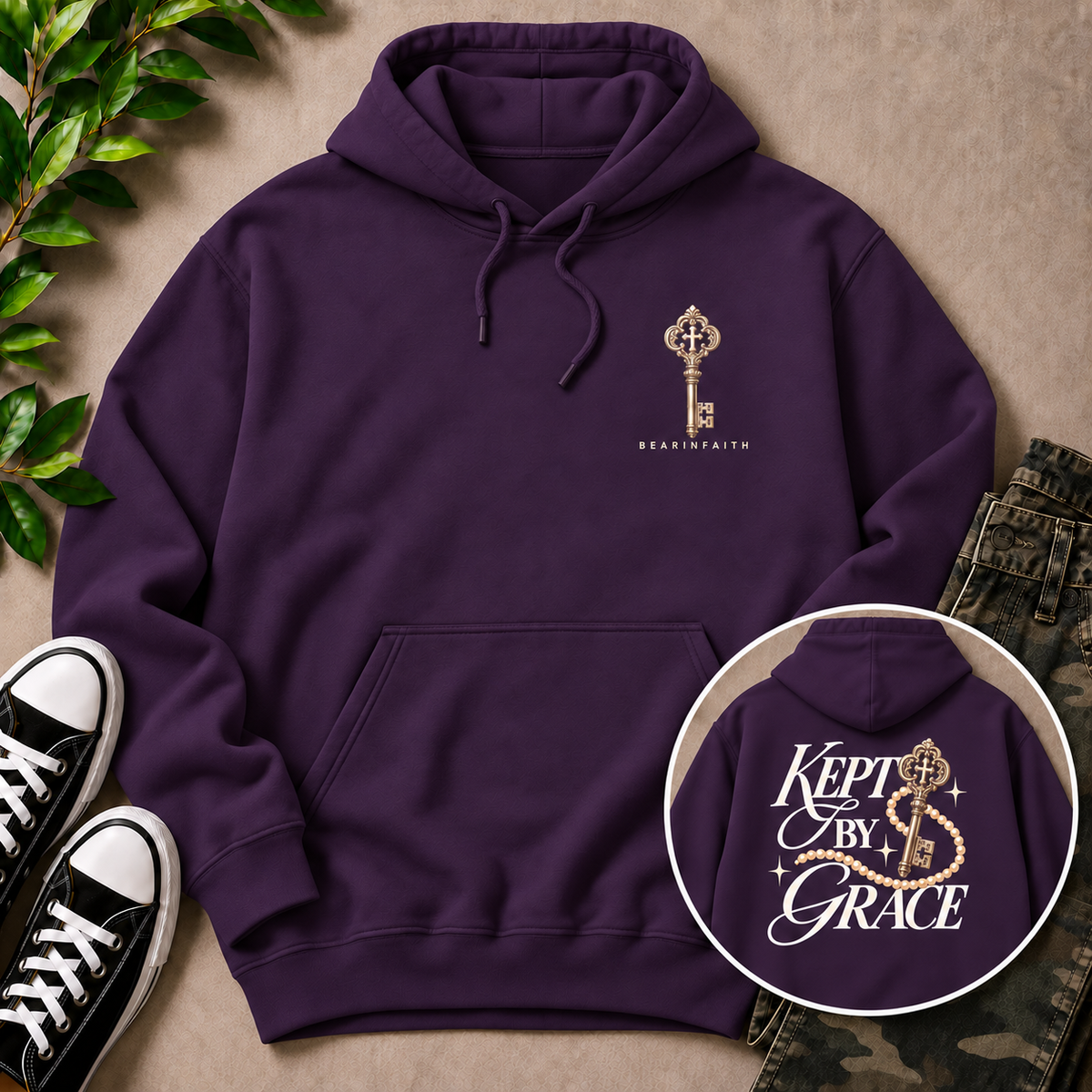Kept By Grace Hoodie